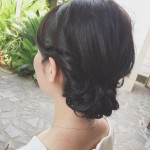 浴衣に似合う、大人ヘアアレンジヾ(´c_,`*)ﾉ