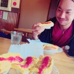 お休みの日はお昼まで…