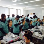 中部美容専門学校に行ってきました^ ^
