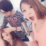 撮影モデルメイクお手伝いしました^o^