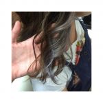 インナーカラー♡パープルシルバー(^O^)