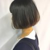 季節の変わり目のこの時期はバッサリショート　ボブスタイルがふえてます