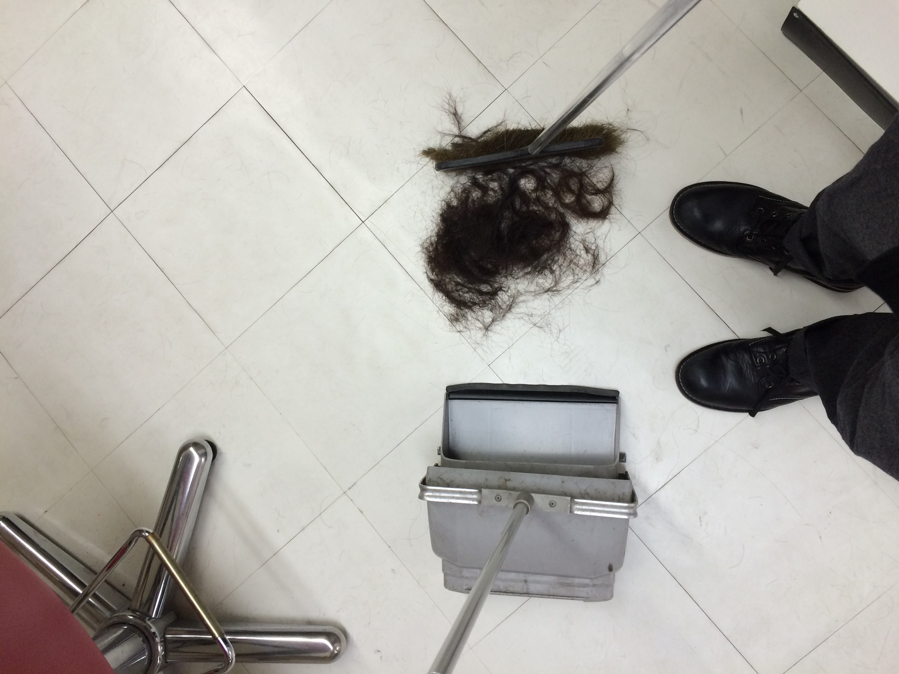 メンズの眉上バング！どうですか？