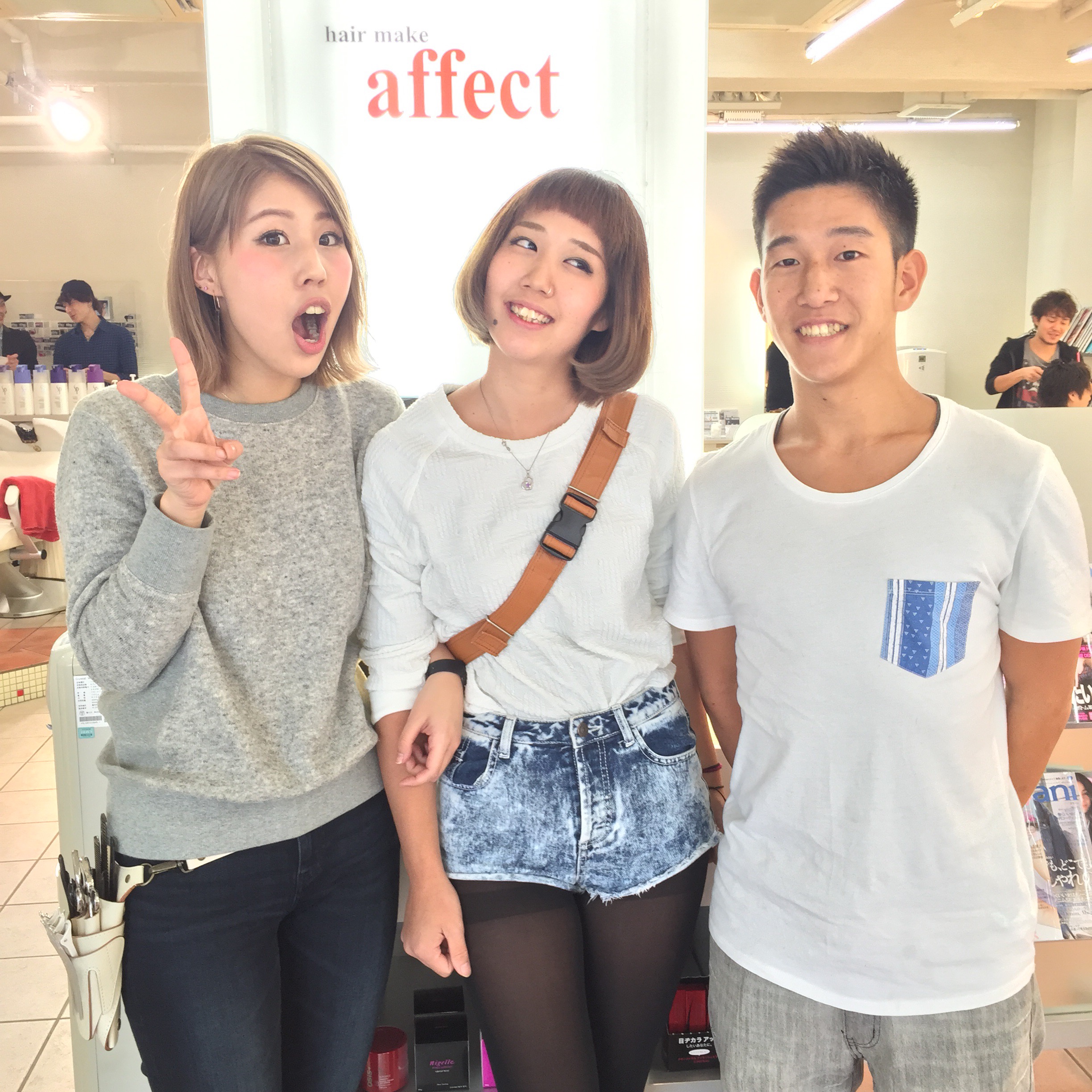 ばっさりキュートボブ☆巻いても巻かなくても可愛いボブです☆