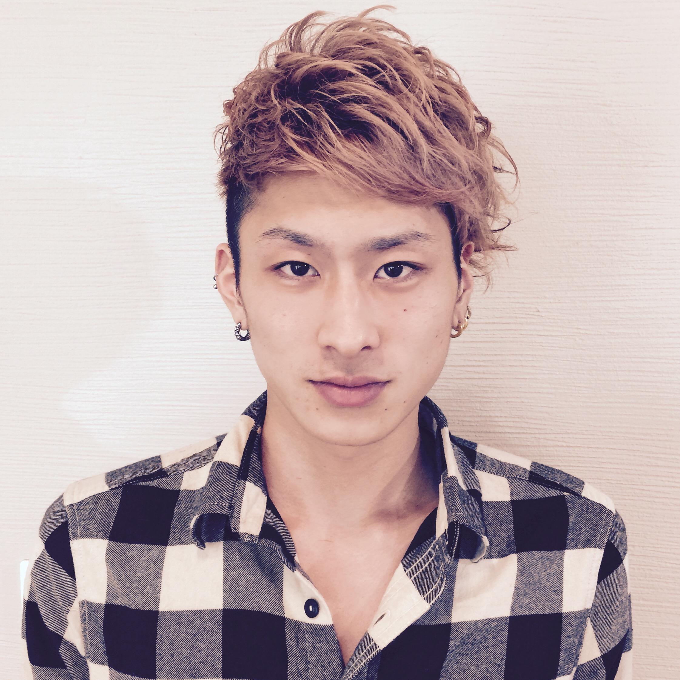 メンズショートスタイル☆アシンメトリーで韓流風☆