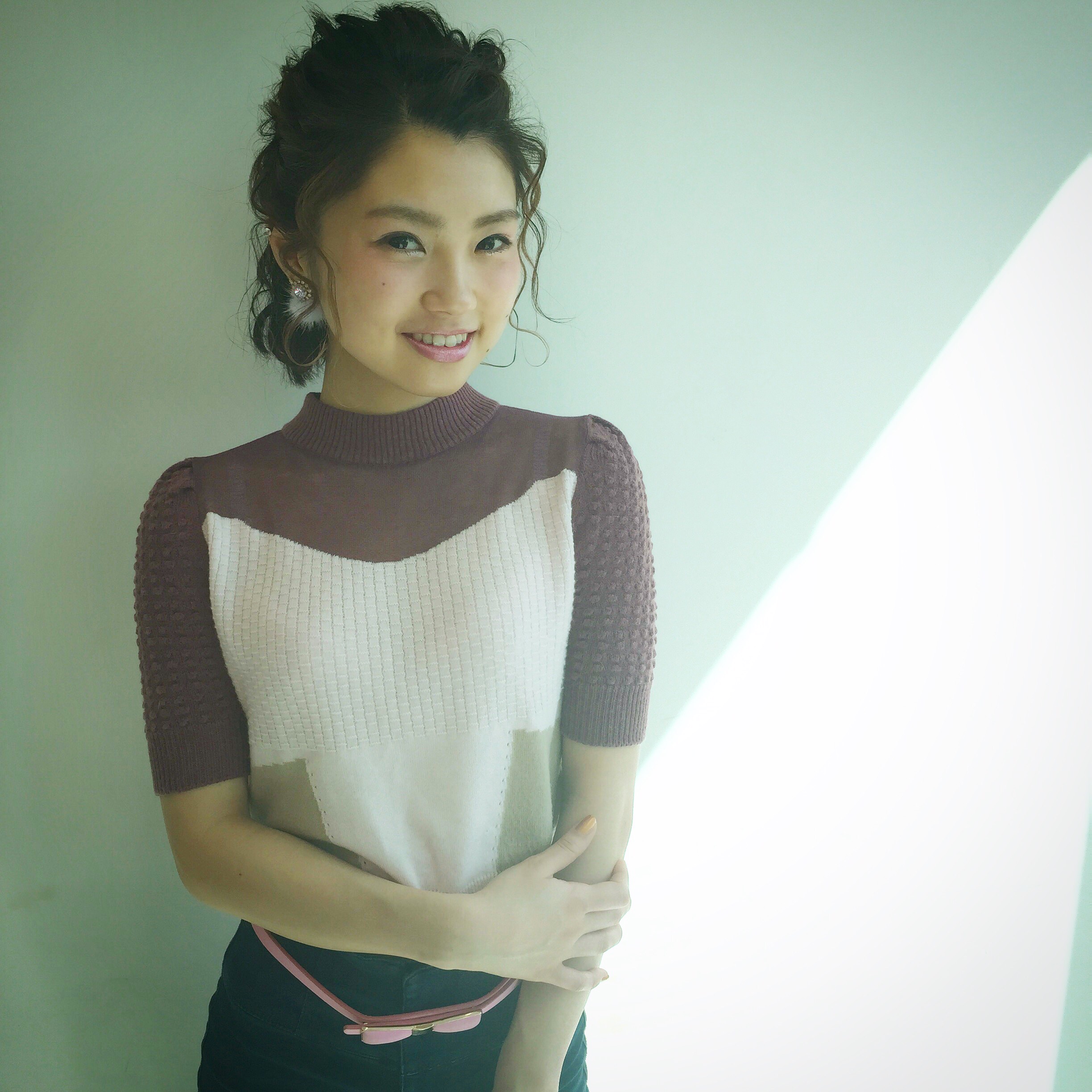 中部美容専門学校で春のトレンドカラーについてプレゼンしてきました☆