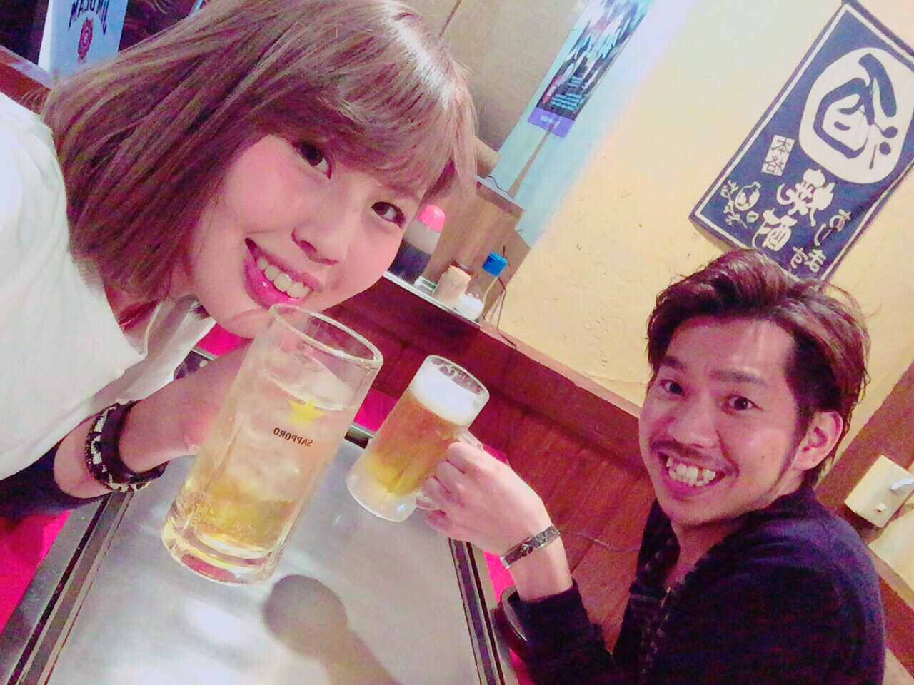 瑞穂区のお好み焼き屋、「きずなや」にきよさんと行ってきました♡