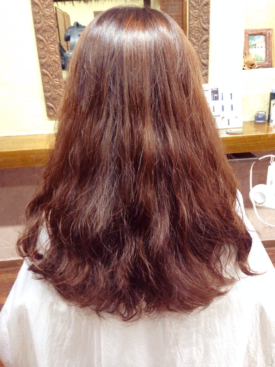 パーマでゆるふわスタイル♡