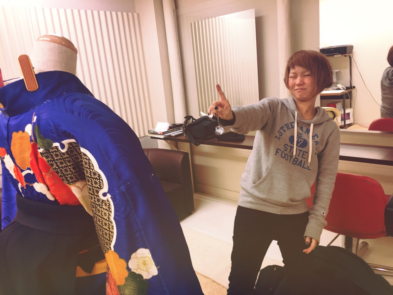 袴\( ˆoˆ )/3月と言えば卒業式！