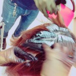 カラーの塗り分け(^^)