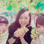 食欲の秋！レッツらGo〜！ぶどう狩り♡