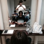 服部会の切り込み隊長！！たくさんにカラーモデルしてもらいました＼(^o^)／