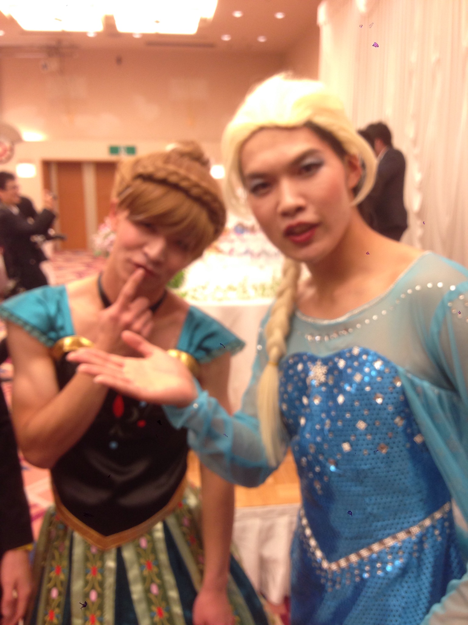 ありの〜ままの〜、、結婚式余興編！！！