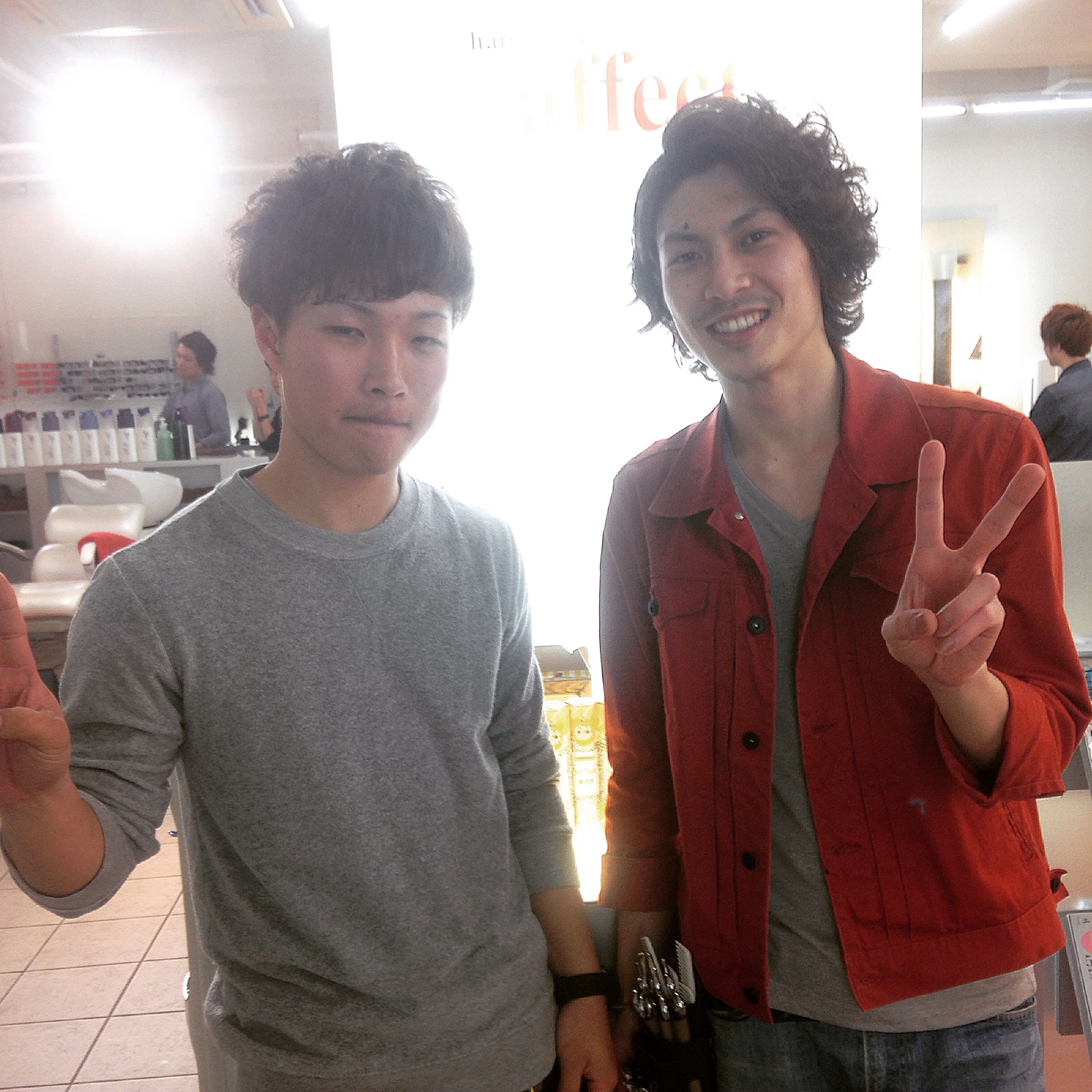 カットモデル〜やっぱり緊張するなぁ〜(°_°)