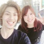 秋色〜ほんのり毛先に赤を！！