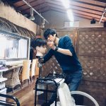 頑張って練習している後輩君のレッスン風景☆