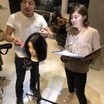 カット勉強会☆スタイリストみんなで勉強中☆