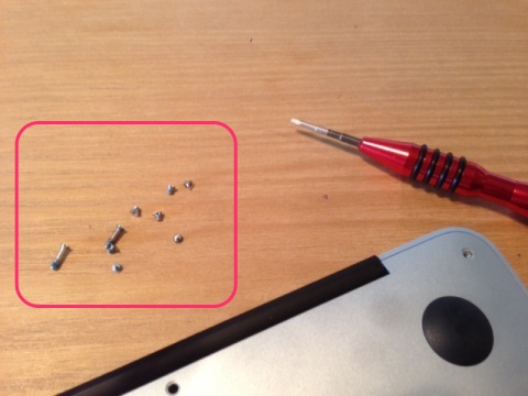 Macbook air 掃除 affect 3