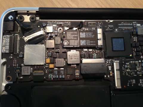 Macbook air 掃除 affect 6