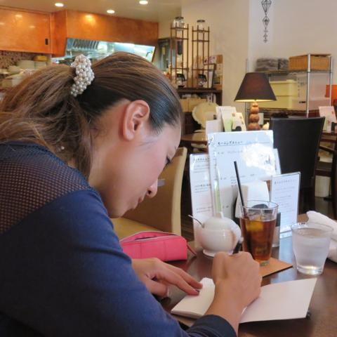 moeさんにしては（笑）真剣！！