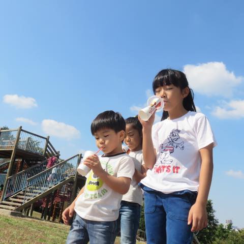 姪・娘・息子と。