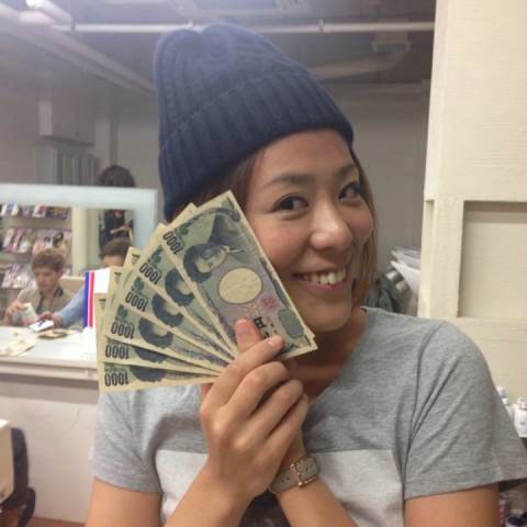 お店の経費担当のメグさんも！