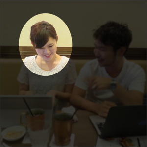 この情報は写真の素敵な女性（WEBの専門家）に教えてもらったのです。