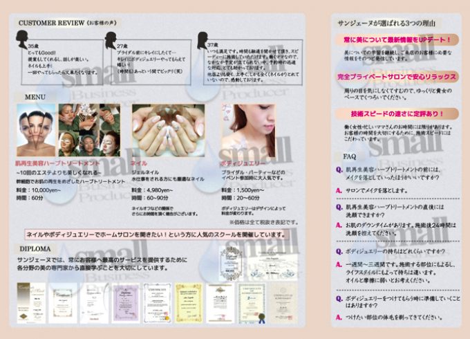 1スモールビジネスプロデュース