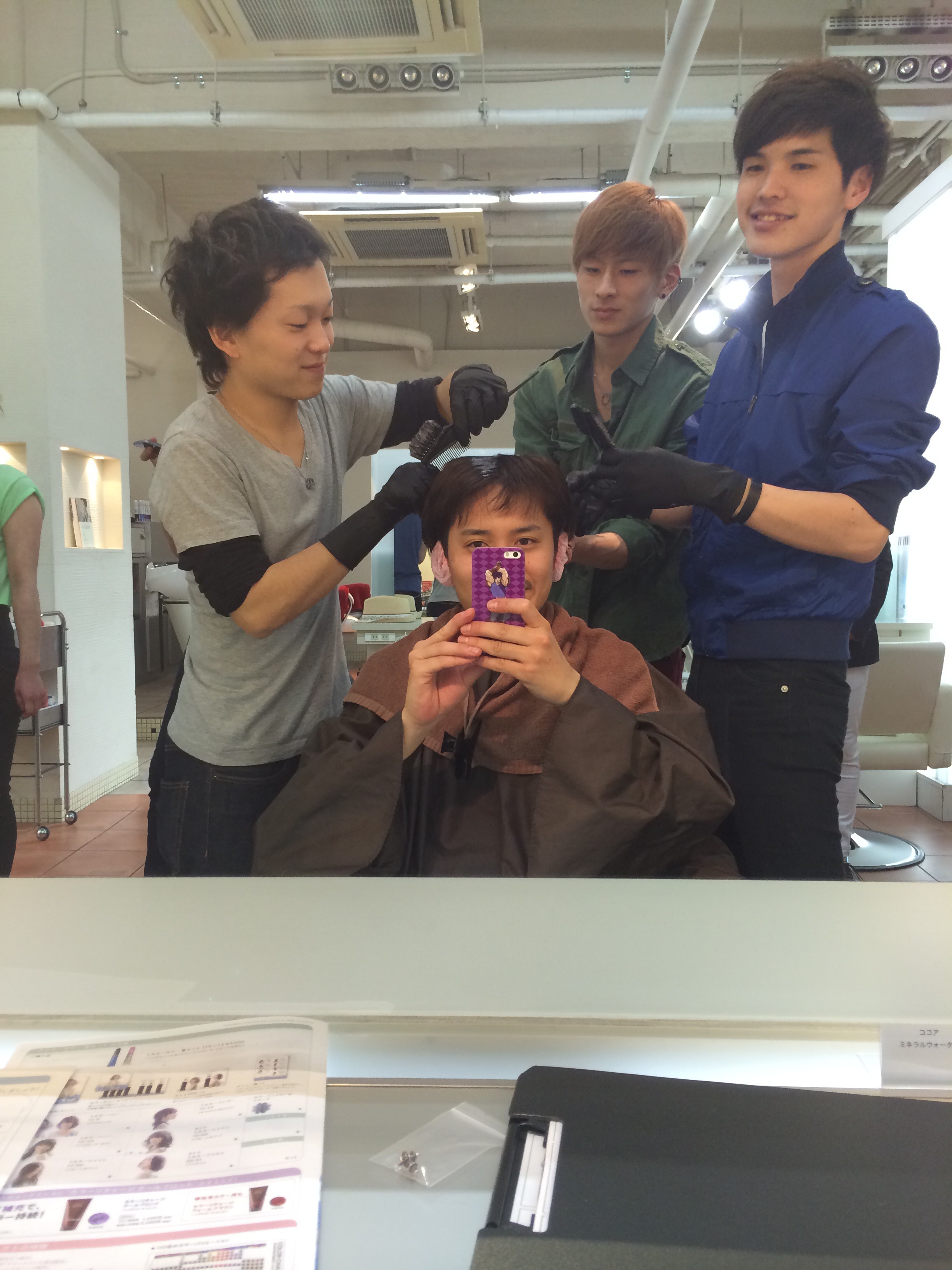 夏に向けてのカラー講習会(^^)