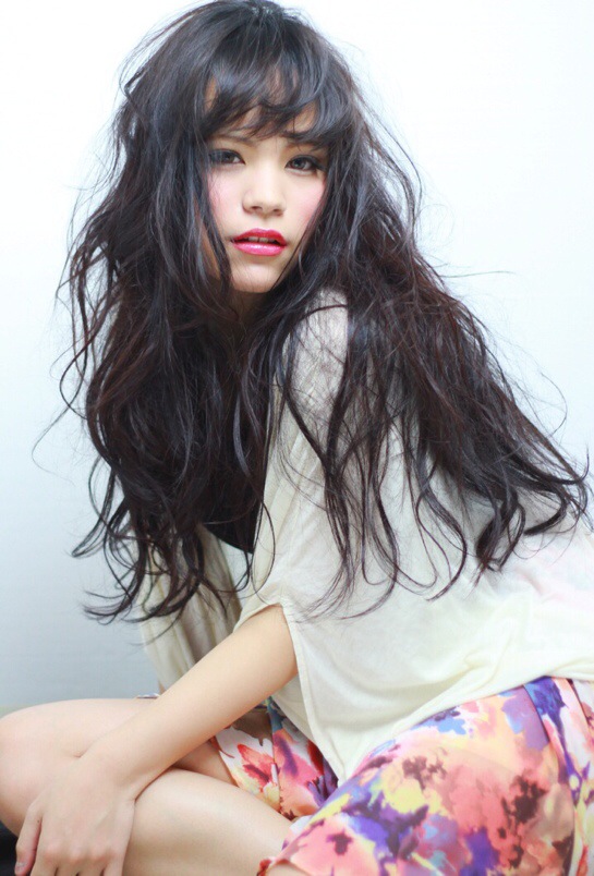 ふわぼさグラマラスロング