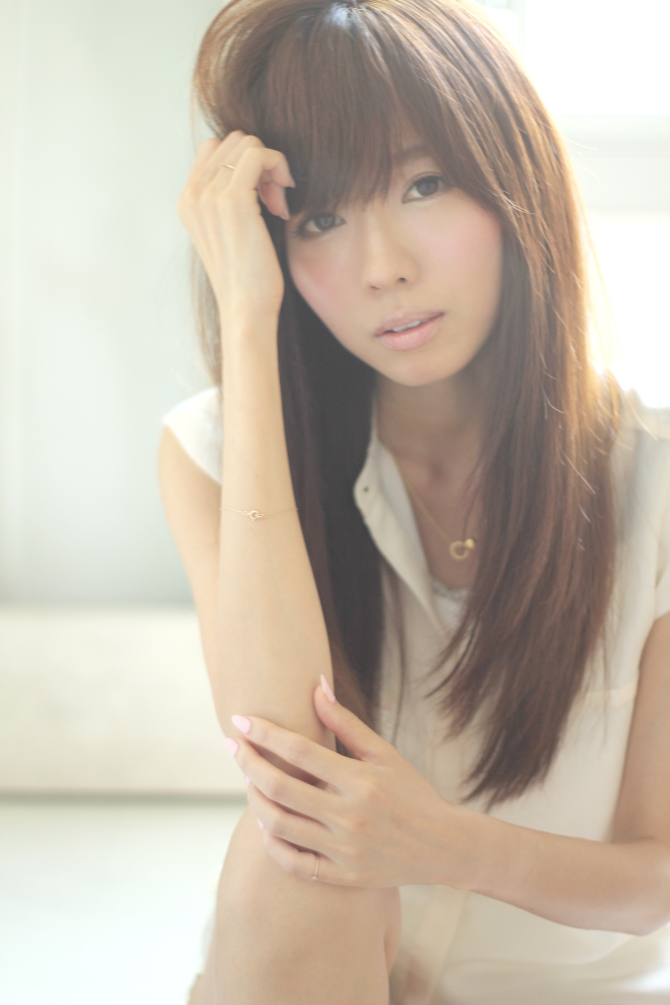 スタイル紹介 ロングスタイル  大人っぽく見せたくて、柔らかな雰囲気を出したい方に是非〜(^O^)