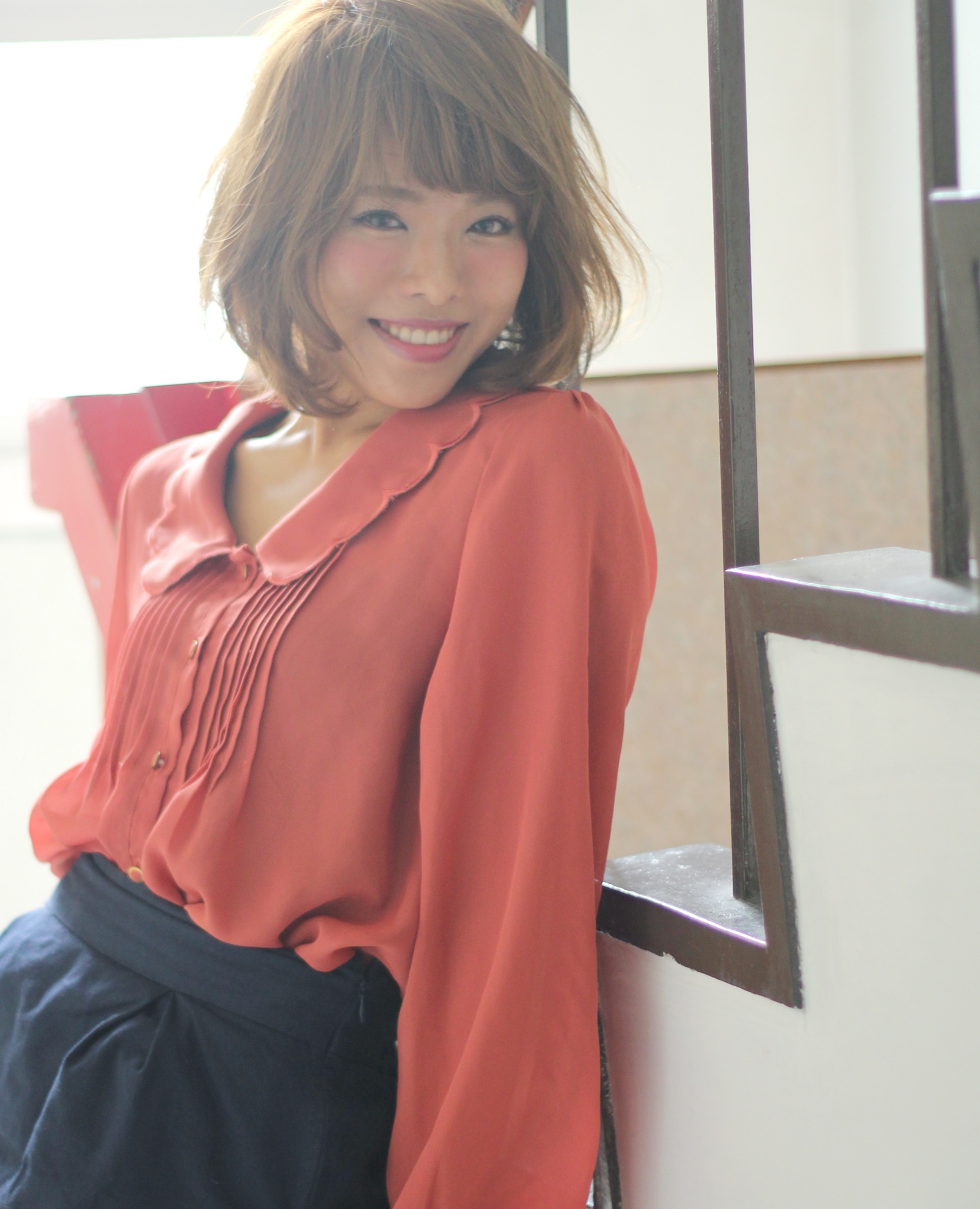 最近のスタイル^_−☆可愛くもキレイでもどっちにもなれちゃう万能ボブ^_−☆