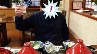 名古屋、いや日本一ビールを美味しそうに飲む男