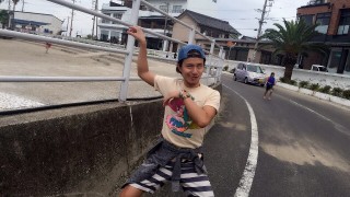 ここぞと言わんばかりの雨男ぶり！！夏休みは日間賀島へ☆