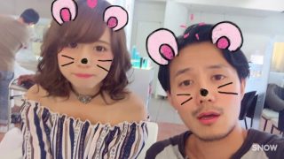 可愛いネズミちゃんの髪色を秋仕様に^_−☆