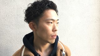 パーマで朝のセットが超楽ちん☆メンズくりくりパーマ^_−☆