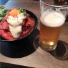 今が旬！？ローストビーフ丼をスタッフ達と食べてきました^_−☆