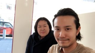 すごく嬉しい出来事☆幼馴染のお母さんが来てくれました^_−☆