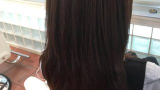 暗めのブリーチなしの３Dカラー