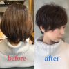 ボブから自分史上最高に短いショートに！！