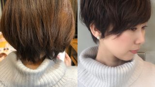 ボブから自分史上最高に短いショートに！！