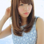 前髪が直毛でお悩みの方へ。パーマで自然に流せるように！