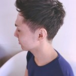 メンズツーブロックショート！外国人風！