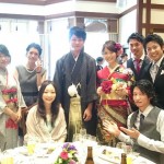 友人の結婚式に出席してきました^^