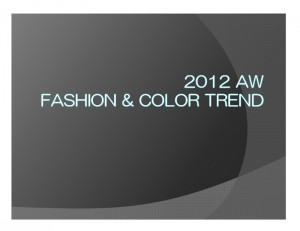 affect Fashion&Color trend