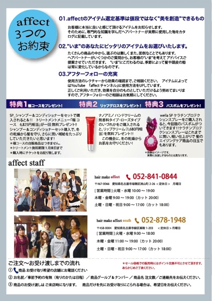 Affect aratamabashi sale 4