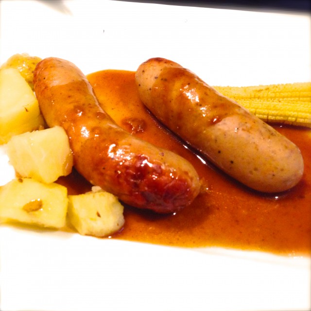 ママさんが「一から創っている」と言っていたソーセージ！　美味☆