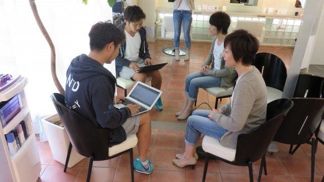 hair make affect お客様の声