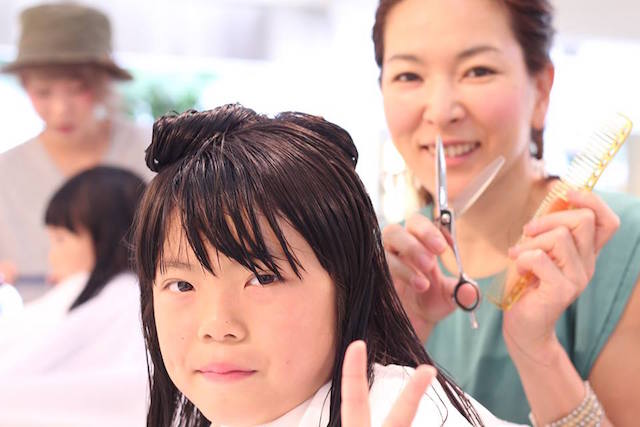 affect チャリティーキッズカット